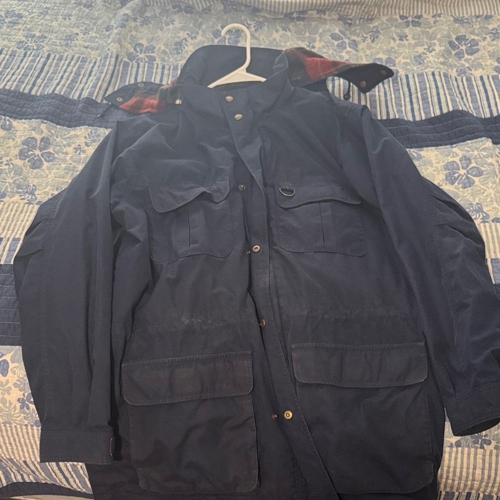 Eddie Bauer Dark Blue Mountain Man Jacket